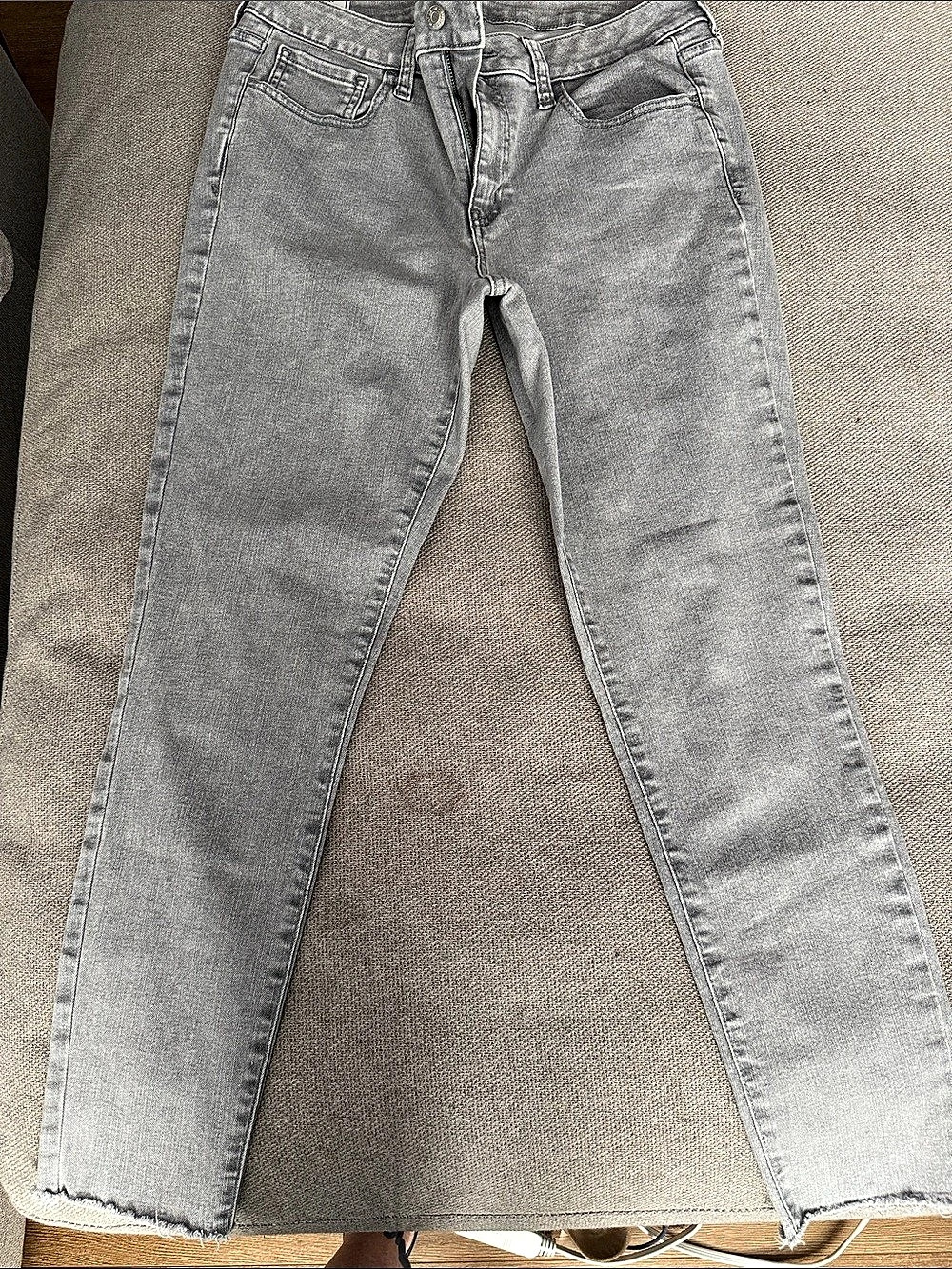 Gap Universal Jegging Mid Rise Gray Waist 32 Mid Rise Jeggings